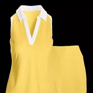 Beach Terry Colored Top and Skort Set